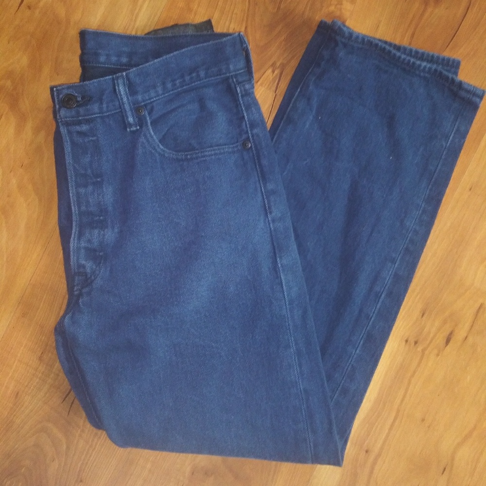 Men's Levi 501XX button fly jeans